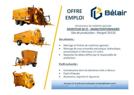 Annonce Monteur